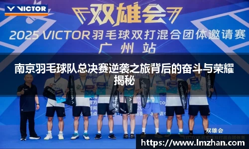 南京羽毛球队总决赛逆袭之旅背后的奋斗与荣耀揭秘